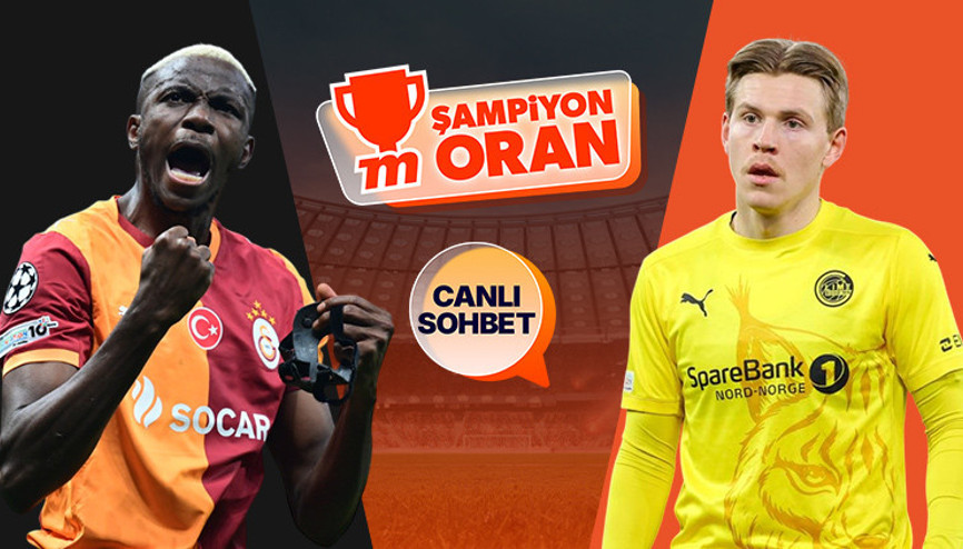 Galatasaray, Şampiyonlar Liginde Bodo/Glimti ağırlıyor Maçın heyecanı canlı sohbet ve Şampiyon Oranlar ile Mislide