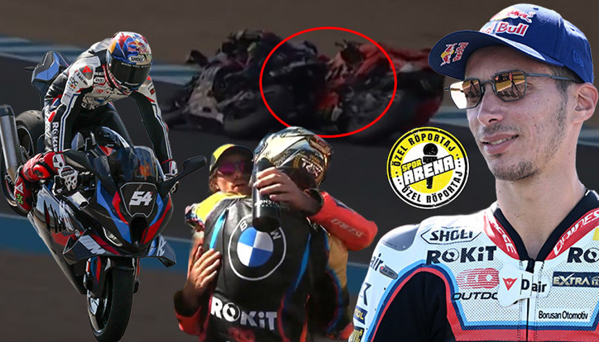 Dünya Şampiyonu Toprak Razgatlıoğlu, Spor Arenaya konuştu MotoGP itirafı: Çok zor olacak | Bulegaya eleştirinin dozunu kaçırdık Bana dedi ki... Dünya Şampiyonu Toprak Razgatlıoğlu, Spor Arenaya konuştu MotoGP itirafı: Çok zor olacak | Bulegaya eleştirinin dozunu kaçırdık Bana dedi ki...