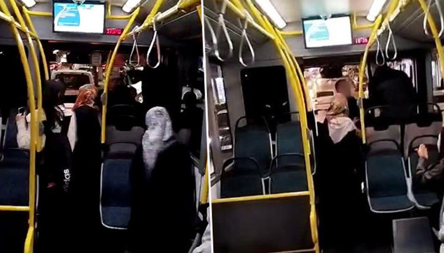 Şehit babasına otobüs şoförü hakaret edip saldırdı