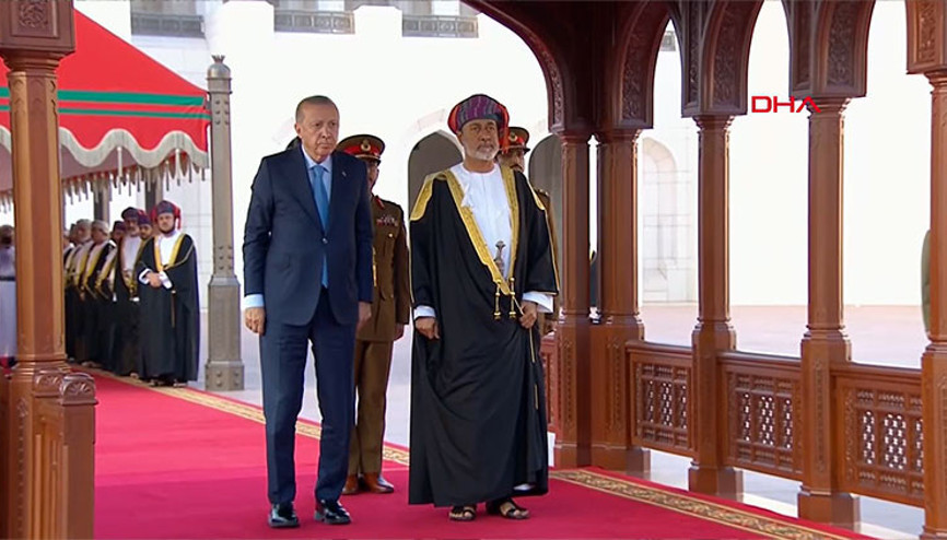 Cumhurbaşkanı Erdoğan, Ummanda