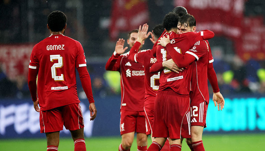 Eintracht Frankfurt 1-5 Liverpool (UEFA Şampiyonlar Ligi)