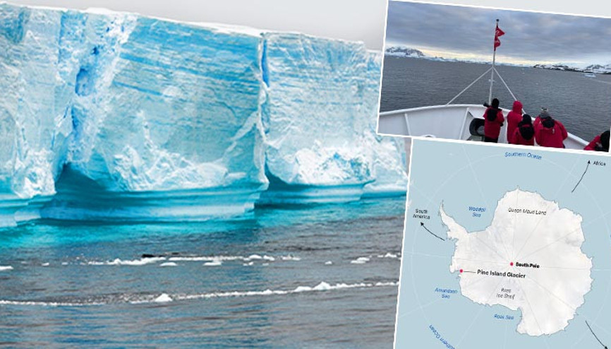 Buzulların altındaki sır ortaya çıktı 100 km genişliğinde ve 7 km kalınlığında...