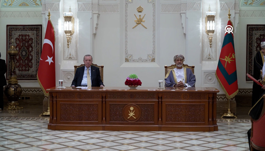 Türkiye ile Umman arasında anlaşmalar imzalandı