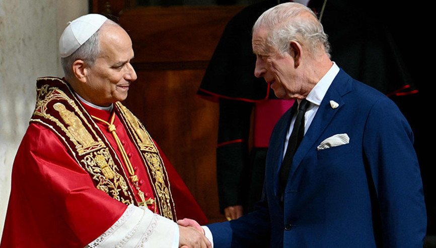 500 yıl sonra bir ilk: Papa ve İngiltere Kralı Vatikanda görüştü