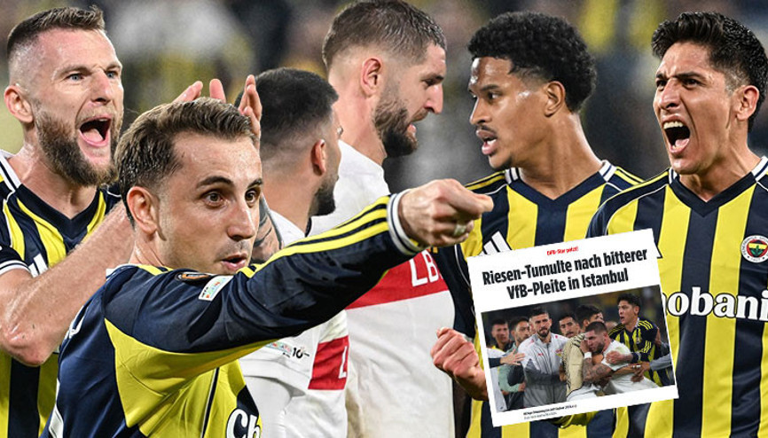 Fenerbahçenin Stuttgart zaferi Alman basınında manşetlerde: İstanbul cehenneminde kaybetti