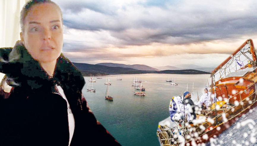 Teknede korku dolu anlar: Her şey kontrolden çıktı Teknede korku dolu anlar: Her şey kontrolden çıktı