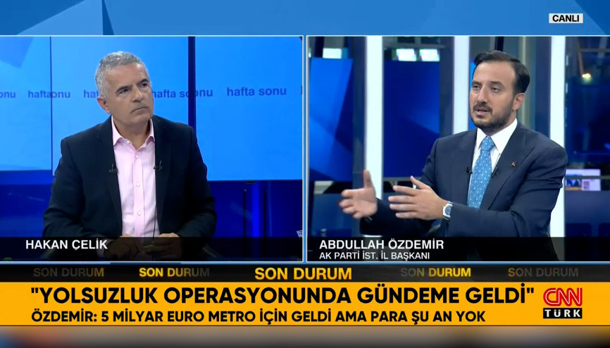 İstanbulda son seçim anket sonucu açıklandı AK Parti İstanbul İl Başkanı Özdemir duyurdu