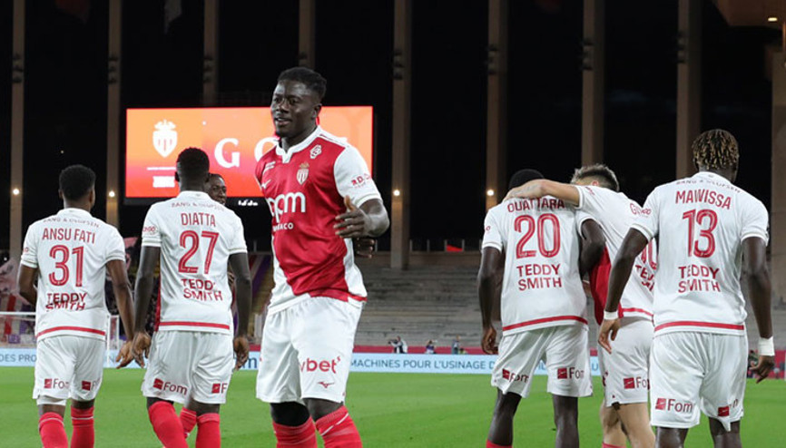 Galatasarayın rakibi Monacodan tek gollü galibiyet