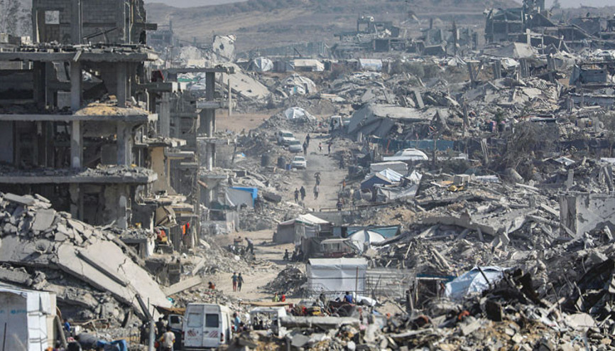 Gazze devasa bir enkaz Metrekareye 169 kg moloz