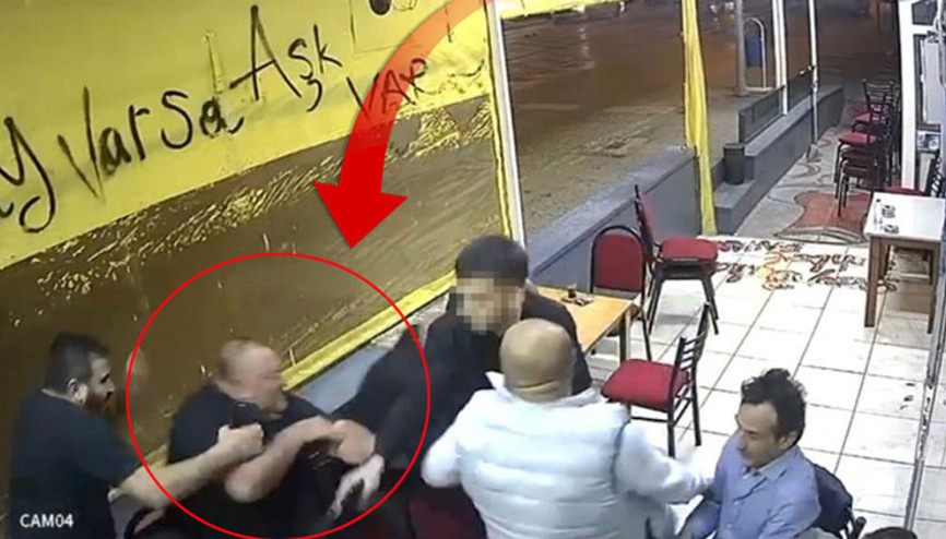 Herkesin ortasında husumetlisini vurdu Saldırı anbean kamerada