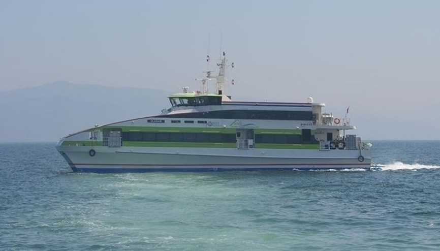 Deniz ulaşımına kötü hava engeli.... Bazı seferler iptal edildi