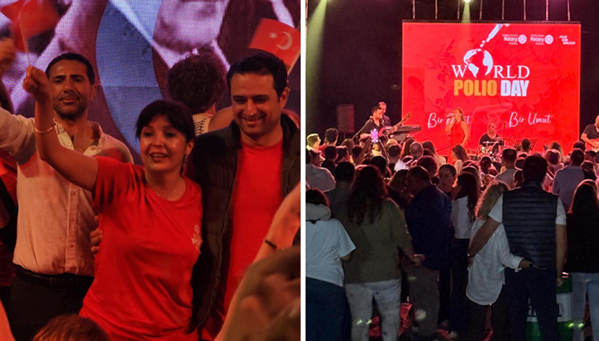 Rotaryler ‘çocuk felci’ni sonlandırmak için buluştular Rotaryler ‘çocuk felci’ni sonlandırmak için buluştular