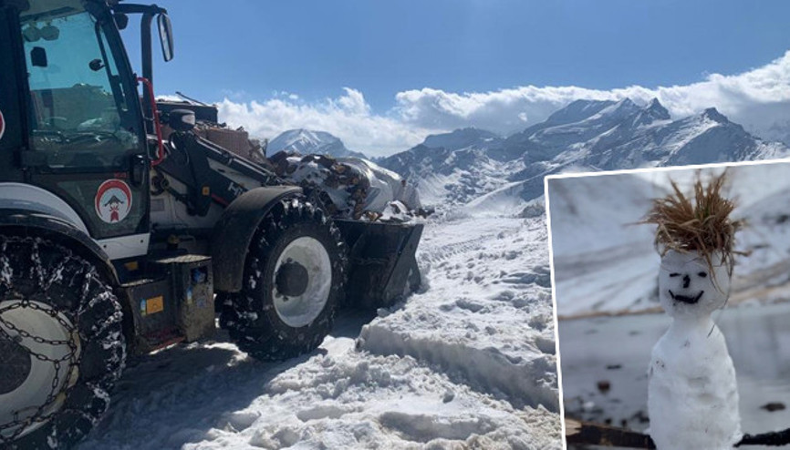 Kar yağışı etkisini gösterdi: Karla mücadele çalışması başladı