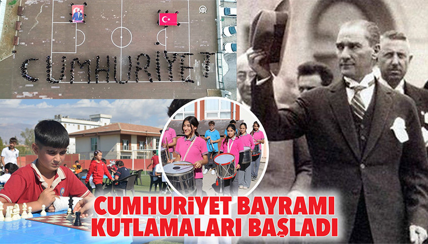 Cumhuriyet Bayramı kutlamaları başladı