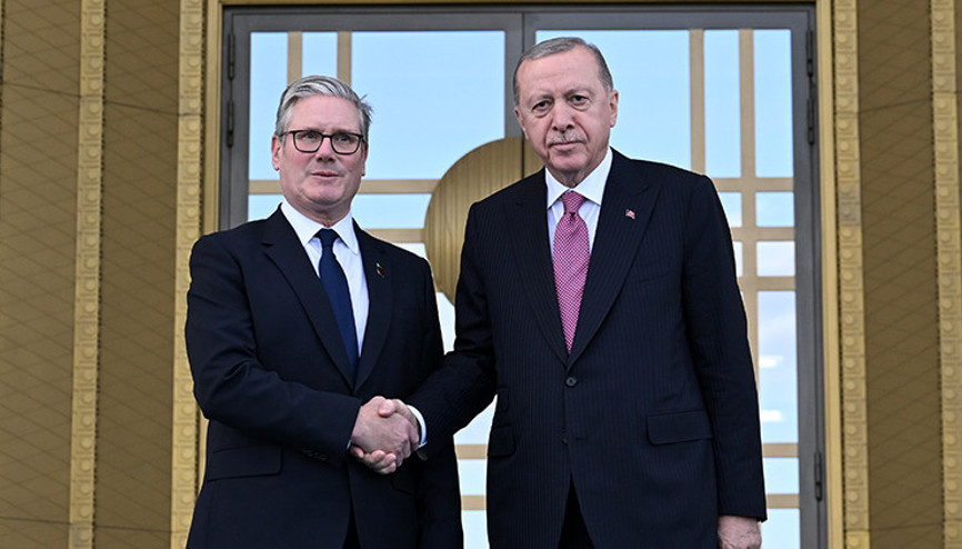 İngiltere Başbakanı Starmer Ankarada | Cumhurbaşkanı Erdoğan resmi törenle karşıladı