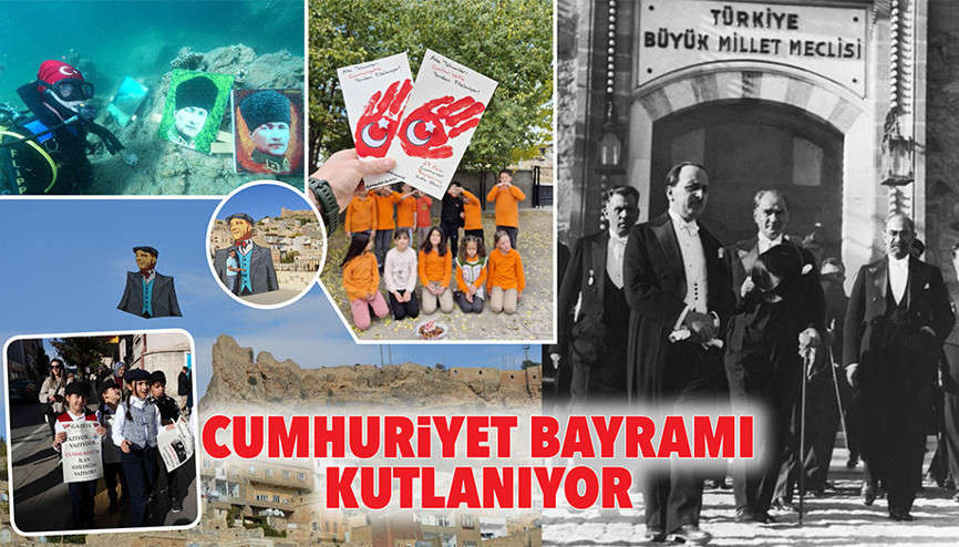 CUMHURİYET BAYRAMI COŞKUYLA KUTLANIYOR