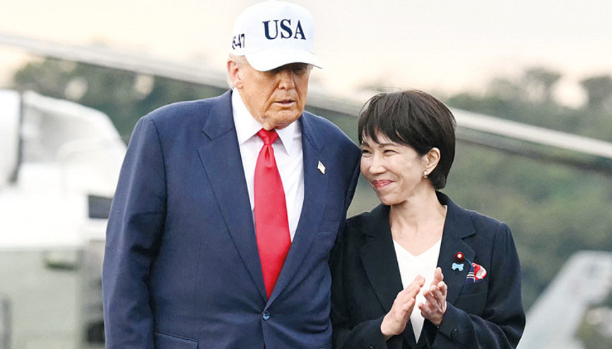 Trump yeni Japon liderini çok sevdi