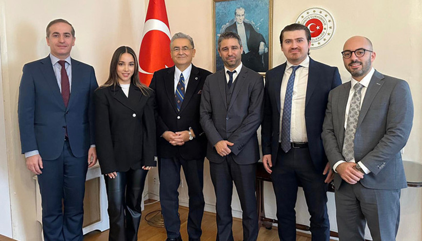 Zeytin ADR ekibinden Büyükelçi Ulusoy’a ziyaret
