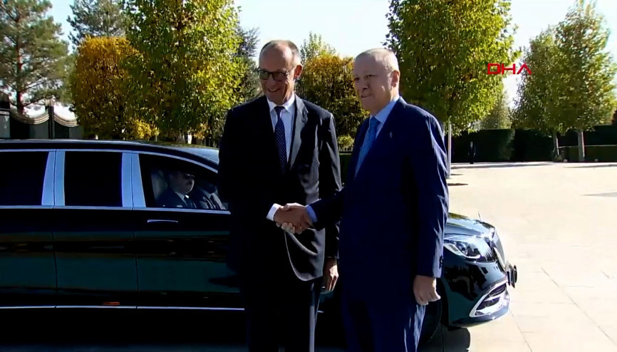 Almanya Başbakanı Merz Ankarada