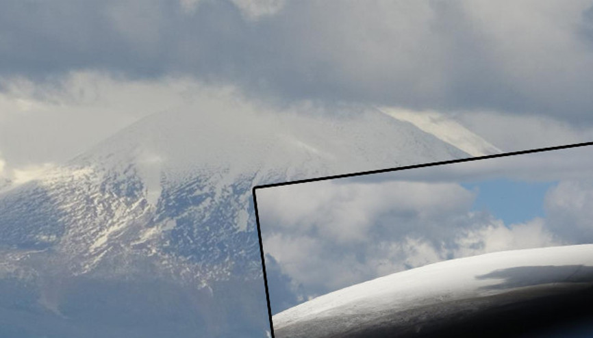 Kar yağışı etkili oldu Yüksek kesimler beyaza büründü