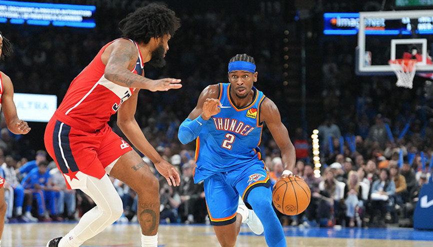 Shai Gilgeous-Alexander 31 sayı attı, Thunder 6da 6 yaptı