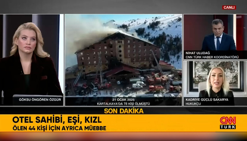 Kartalkaya davasında karar Otel sahibine ağırlaştırılmış müebbet