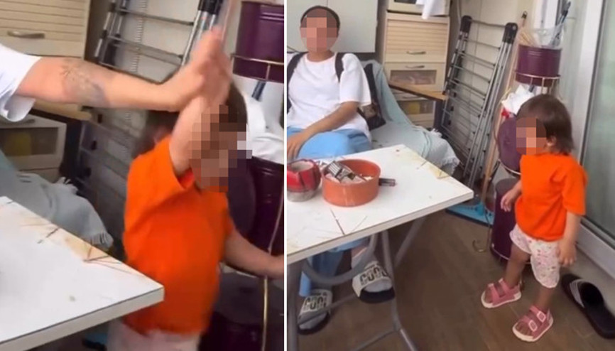 Görüntüler büyük tepki çekti Çocuğunu istemiyorum seni, defol diyerek itti... İnceleme başlatıldı