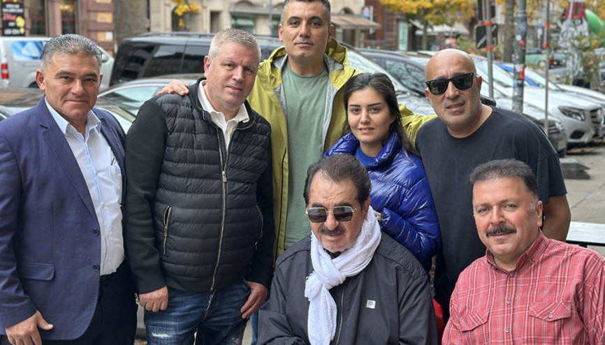 Tatlıses Stuttgartta hayranlarıyla buluştu