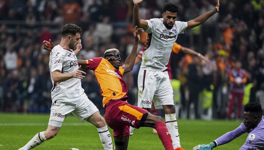 Galatasaray 0-0 Trabzonspor (Süper Lig maçı özeti)