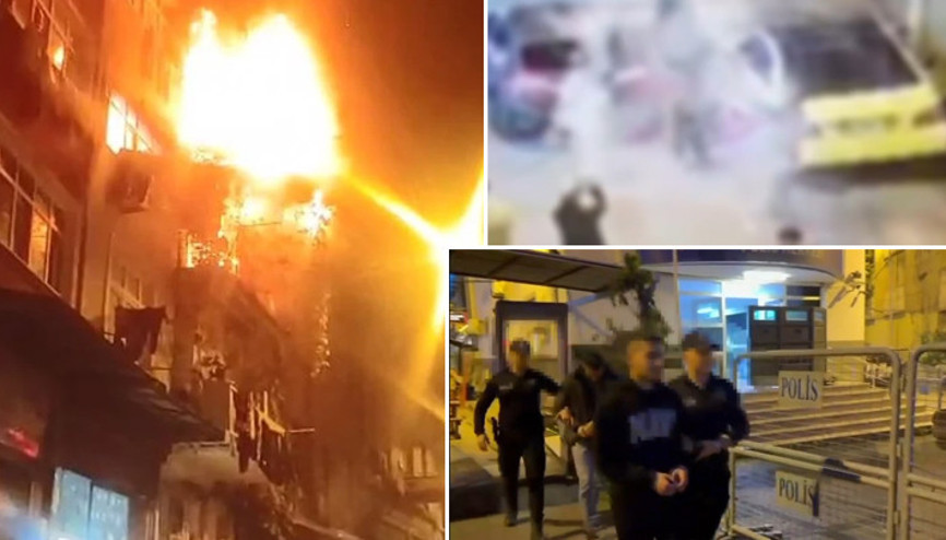 Beyoğlunda kız isteme töreninde evi yakmışlardı İfadeleri ortaya çıktı... Elime havai fişek verdiler çok pişmanım