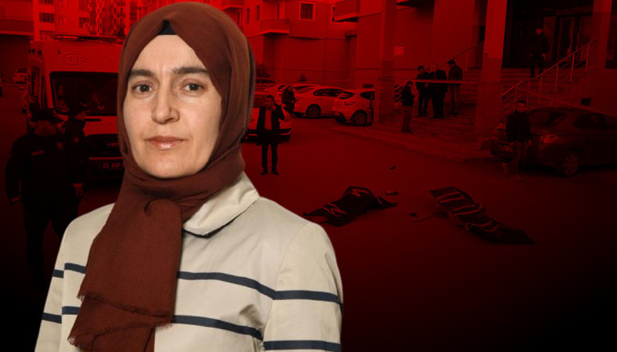 Erzurumda sokak ortasında vahşet Kovaladığı kadını öldürüp intihar etti