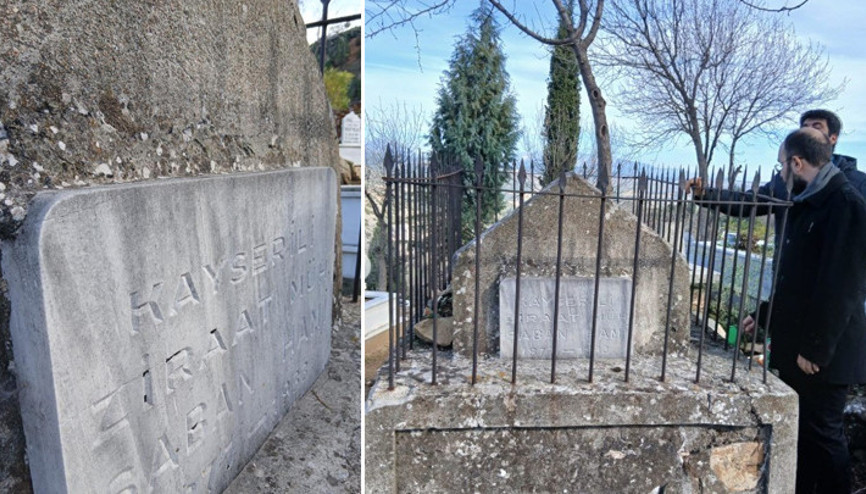 Ünlü şair Behçet Kemal Çağlar’ın babasının mezarı ortaya çıktı