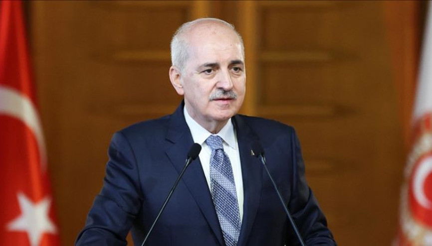 TBMM Başkanı Kurtulmuş: Ayağımıza vurulan prangaları kaldırıp bir kenara atıyoruz
