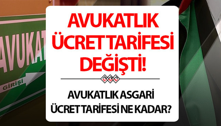 AVUKATLIK ÜCRET TARİFESİ 2025-2026 LİSTESİ RESMİ GAZETE KARARI | TBB yeni avukatlık ücreti kadar, kaç TL oldu Avukat danışma ücreti, dava ücreti ne kadar İşte Avukatlık Asgari Ücret Tarifesi Fiyat tablosu AVUKATLIK ÜCRET TARİFESİ 2025-2026 LİSTESİ RESMİ GAZETE KARARI | TBB yeni avukatlık ücreti kadar, kaç TL oldu Avukat danışma ücreti, dava ücreti ne kadar İşte Avukatlık Asgari Ücret Tarifesi Fiyat tablosu