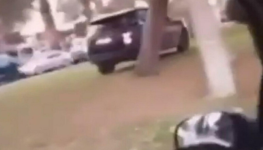 Cip ile refüje çıkan sürücüye gözaltı Cip ile refüje çıkan sürücüye gözaltı