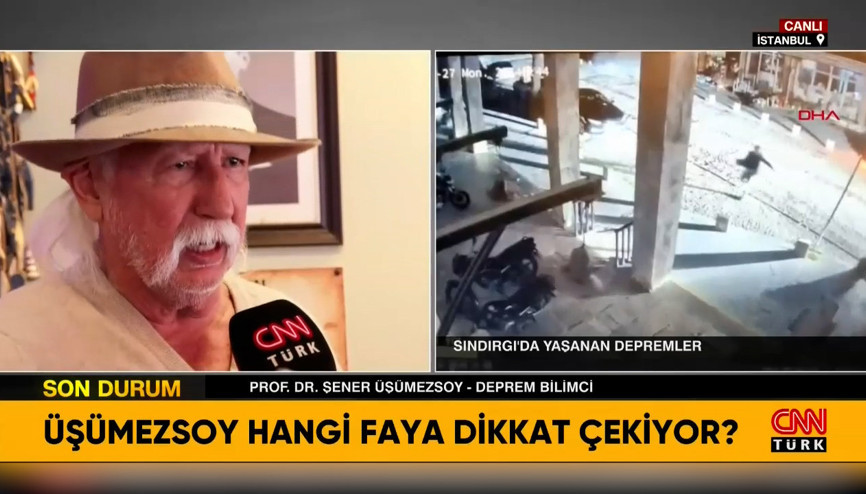Balıkesir Sındırgı depremi... Prof. Dr. Şener Üşümezsoy, hangi faya dikkat çekiyor
