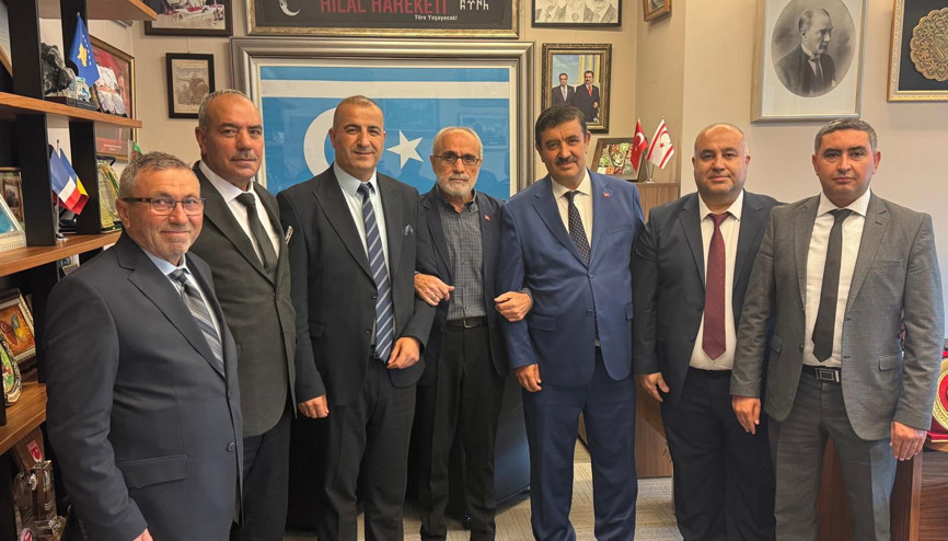 Beştepe’ye esnaf ziyareti