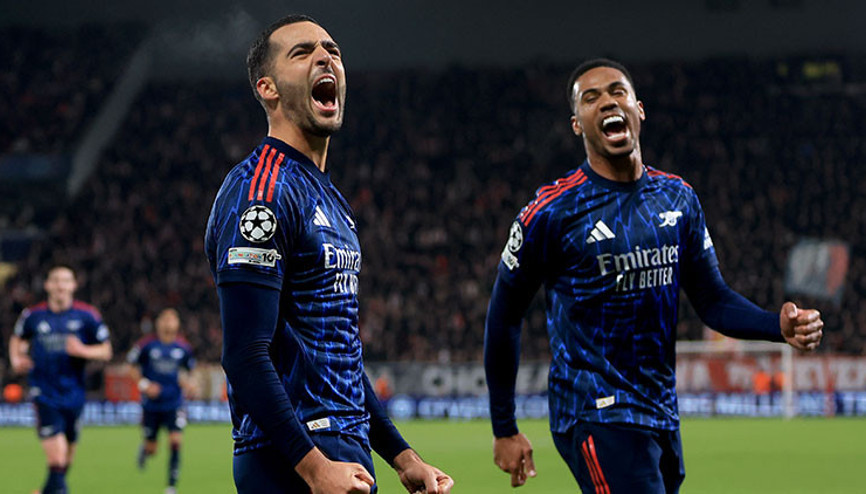 Arsenal, Şampiyonlar Ligi’nde 4’te 4 yaptı