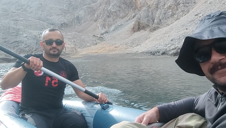 Çinili Göl’de kanoyla gezinti yapıldı Çinili Göl’de kanoyla gezinti yapıldı