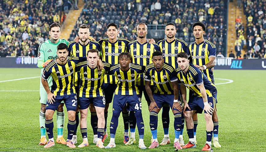 Fenerbahçe, Viktoria Plzen maçı kamp kadrosunu açıkladı