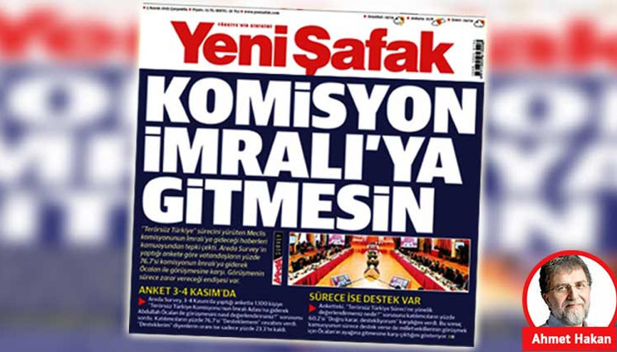 Yeni Şafak’ın manşetine nasıl yaklaşılmalı