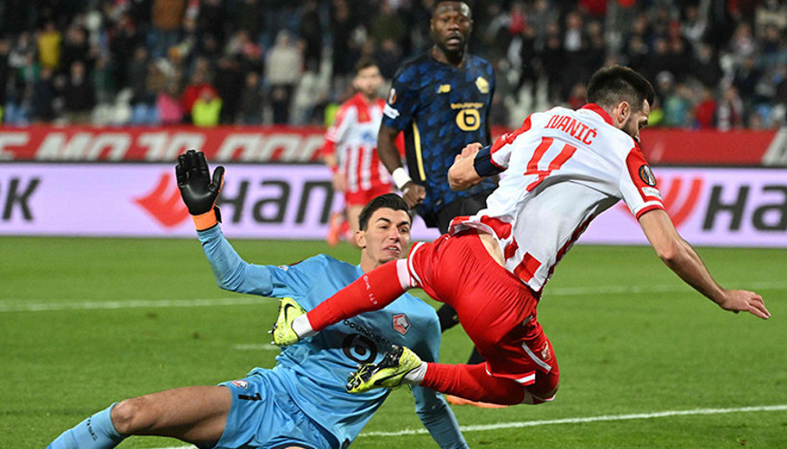 Berke Özer, Kızılyıldız deplasmanında Lillei yaktı