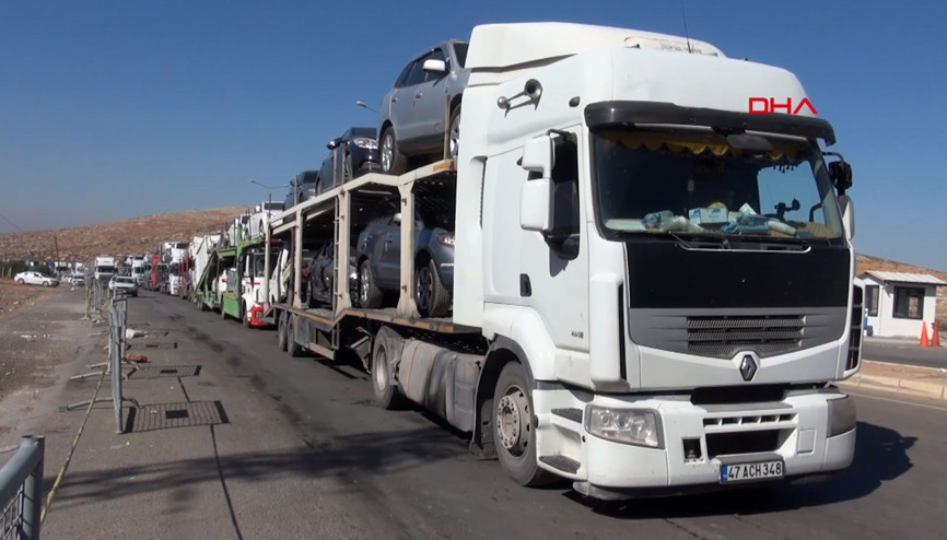 Güney Koreden Suriye’ye transit taşımacılıkla 6 ayda 150 bin araç gönderildi