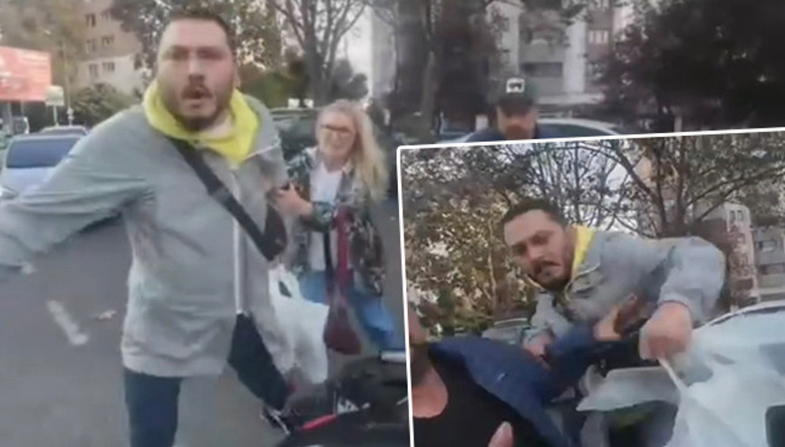 Motosikletliyi tekme tokat darp ettiler