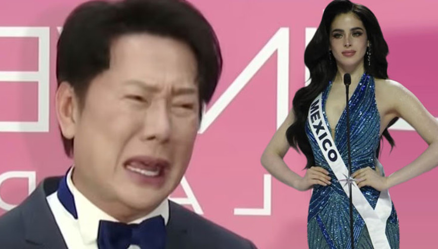 Kainat Güzeli yarışmasında gözyaşları.. Meksikalı güzeli azarlamıştı... Herkesin önünde hüngür hüngür ağladı