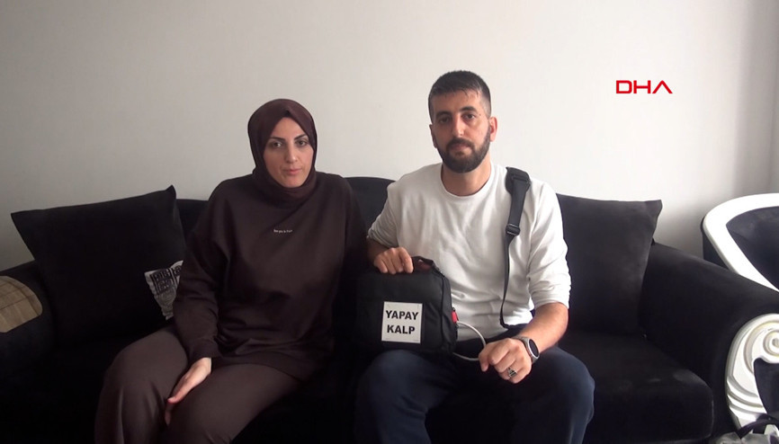 Yapay kalp ile yaşama tutundu, en büyük korkusu batarya çantasının çalınması