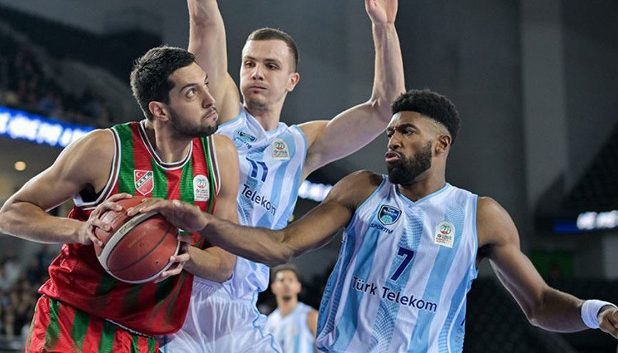 Türk Telekom, Karşıyakayı 111 sayı ile mağlup etti