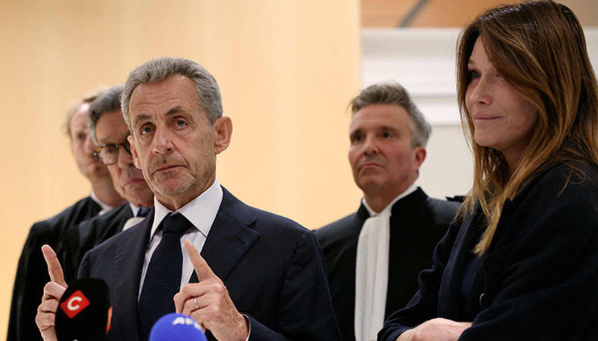 Eski Fransa Cumhurbaşkanı Sarkozy adli kontrol şartıyla serbest