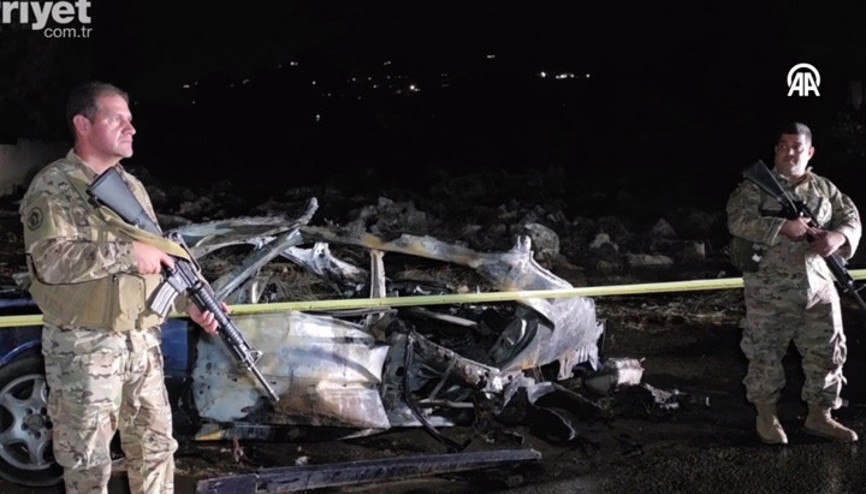 İsrail’den Lübnan’ın güneyine İHA saldırıları