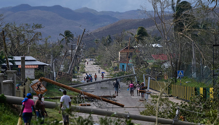 ABDden Karayip ülkelerine kasırga yardımı